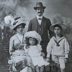 Familie Bauer in Stuttgart, um 1910